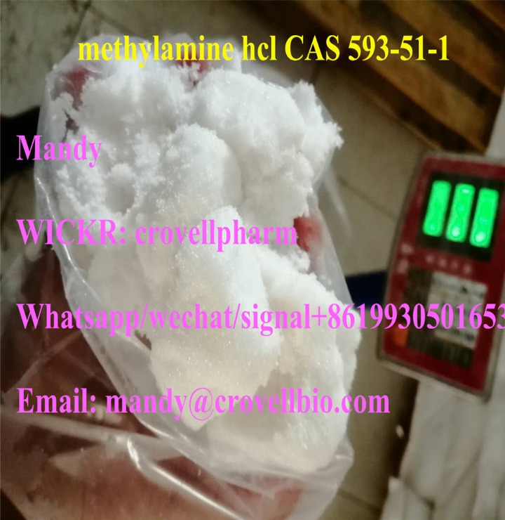 Methylamine HCL CAS 593-51-1 (mandy WICKR crovellpharm