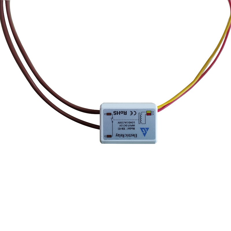 Lamp mirror relay 220V low-voltage anti-mist film socket with wire 5A manufacturer wholesale power lamp mirror relay
