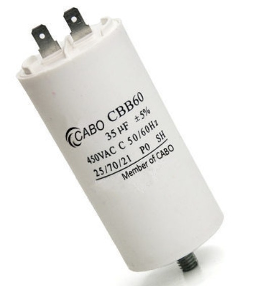 CBB Series - CBB60 ac capacitor for washing machine solar/water pumps Paper smash machine