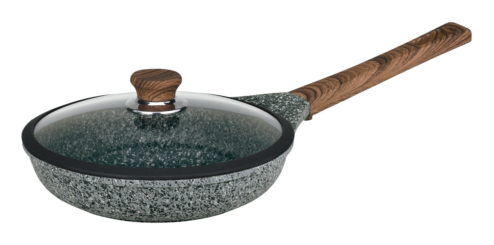 German KI granite non-stick skillet 1000 layer pan frying pan small induction cooker gas cooker general household