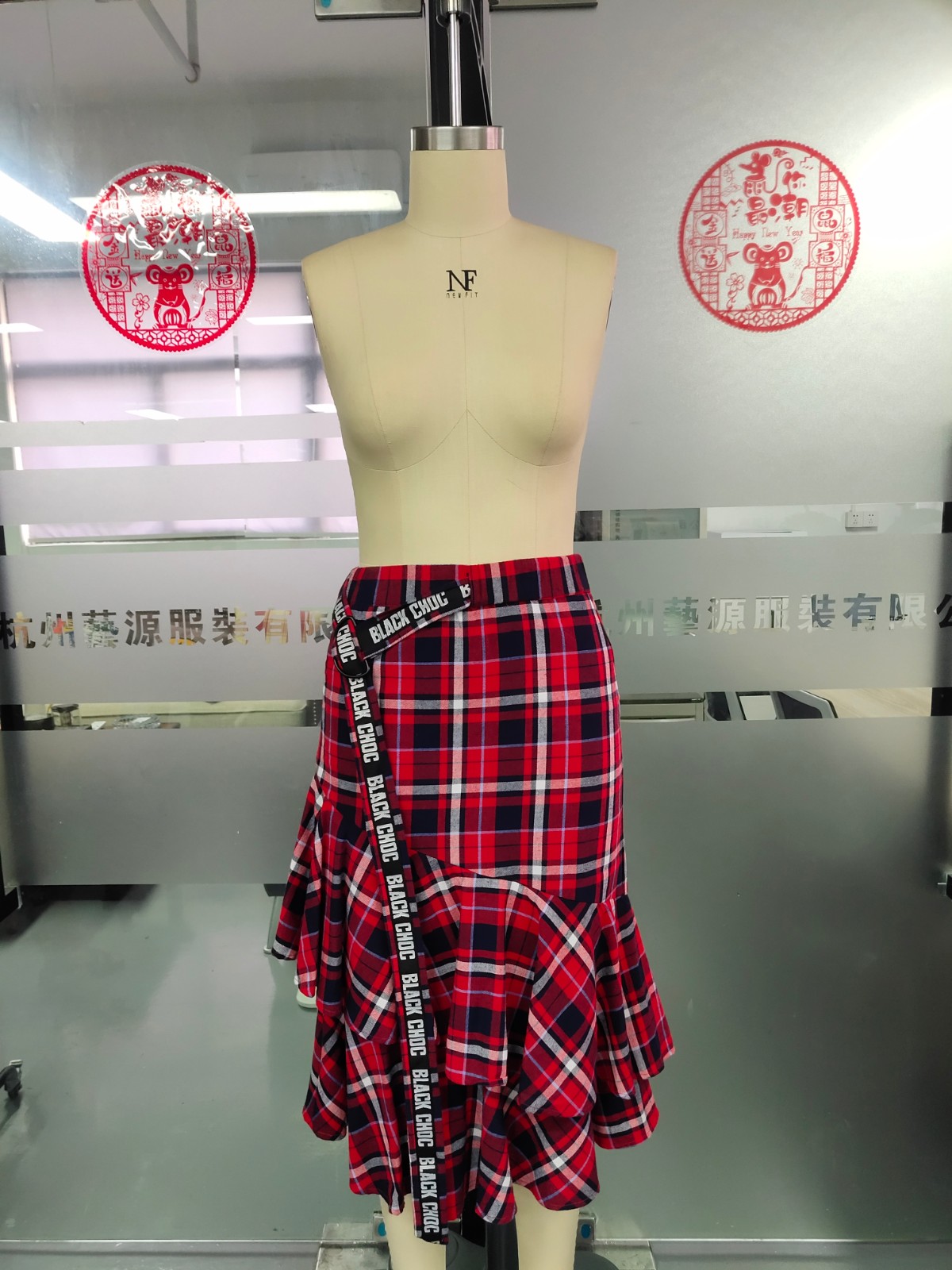 Plaid skirt