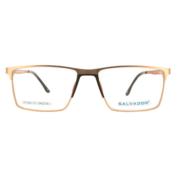 Metal Frame Full Rim Men's Model with Rectangle Shape - 41192